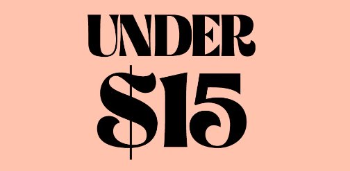 All Under $15 - The Little Big Store