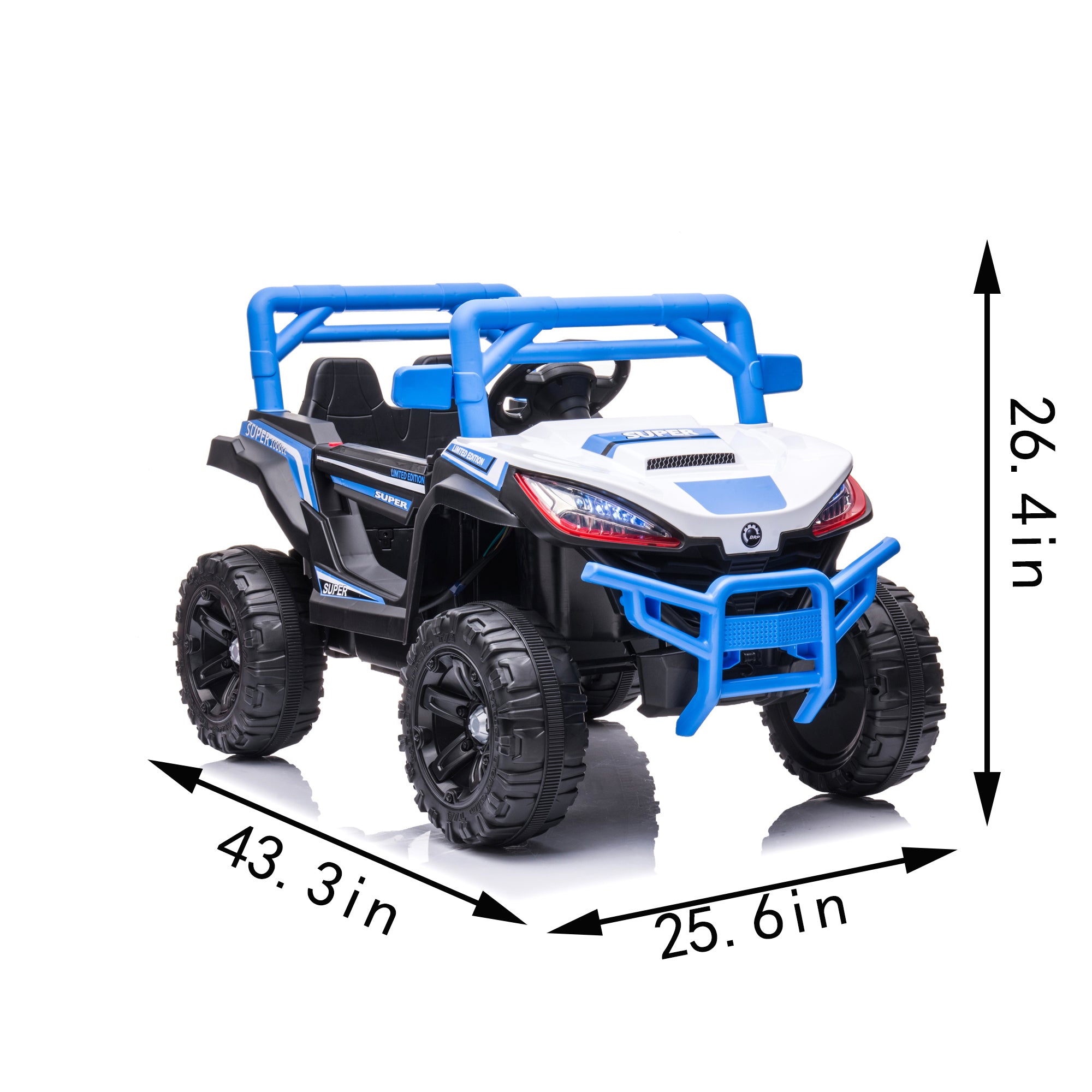 Kids Electric Ride-On Car with Remote 4 Motors, Ages 3–6