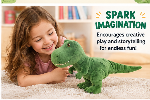 T-Rex Buddy™ – Ultra-Soft Plush Dinosaur Toy for Kids