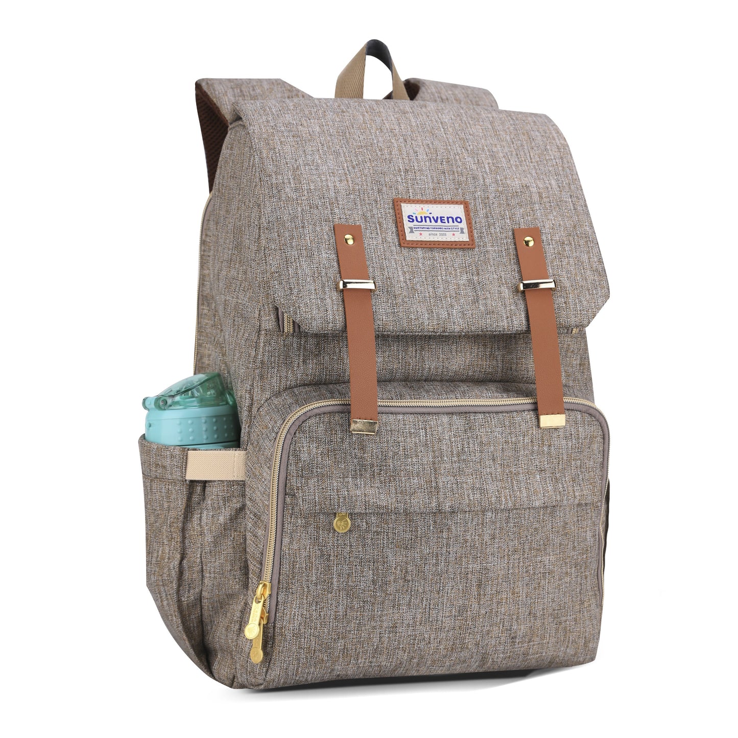 π UrbanTote Canvas Diaper Backpack πΌ β Durable & Stylish Baby Bag for On-the-Go Moms