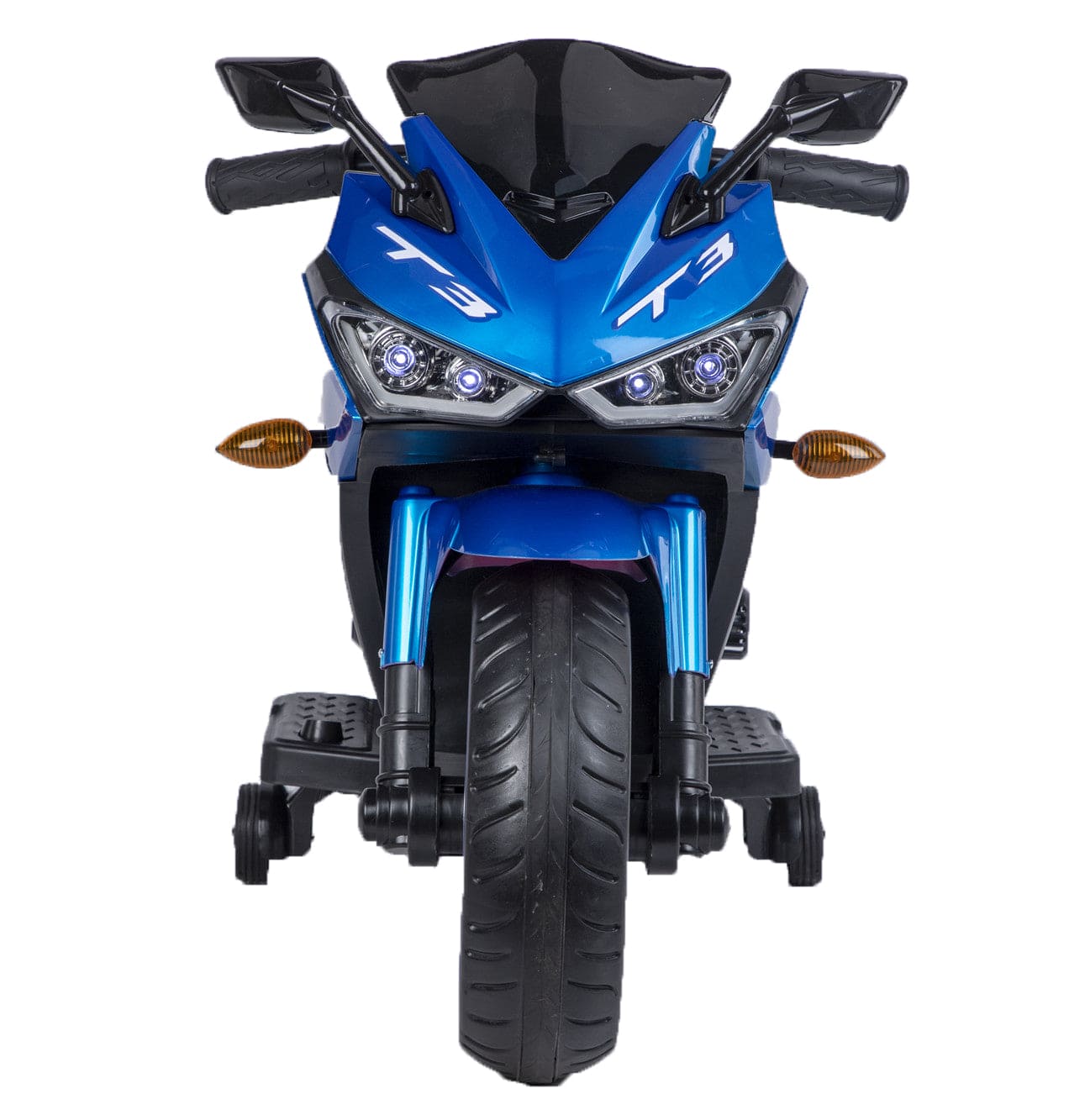 kids motorcycle, 12V motorcycle for kids 3 4 5 6 years Boys Girls 12v7ah kids motorcycle ride on toy with Training Wheels/manual throttle/ drive by hand /Lighting wheels - The Little Big Store