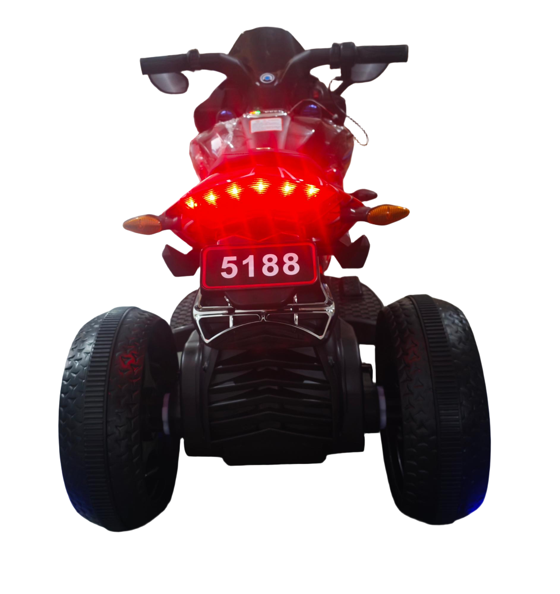 12V Kids Electric Ride-On Motorcycle with Light-Up Wheels | Battery Powered Motorbike for Ages 3–6