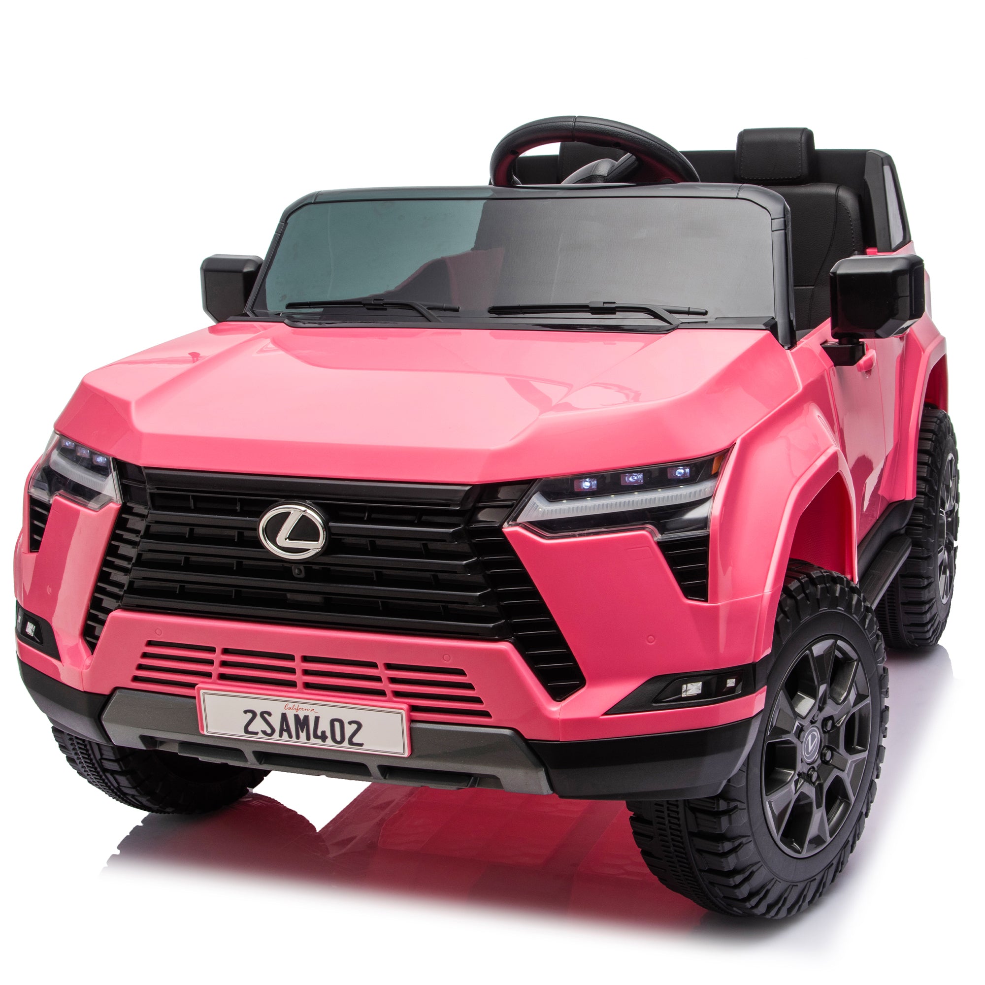 Lexus GX550 24V 2-Seater Kids Ride-On Car - Pink