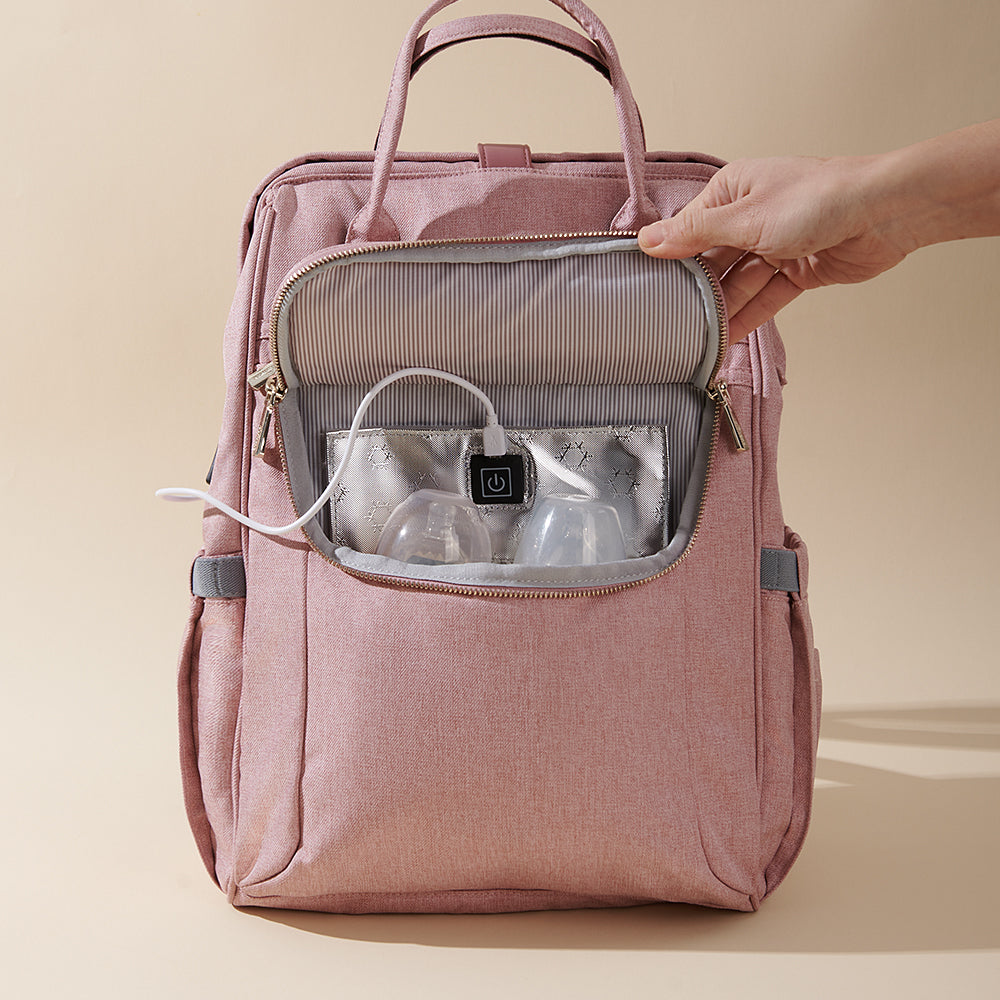 π QuickZip Easy-Open Diaper Backpack πΌ β Hassle-Free Access & Organized Storage for Busy Parents