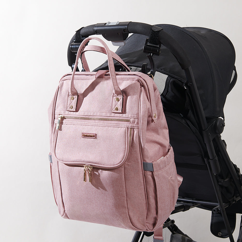 π QuickZip Easy-Open Diaper Backpack πΌ β Hassle-Free Access & Organized Storage for Busy Parents