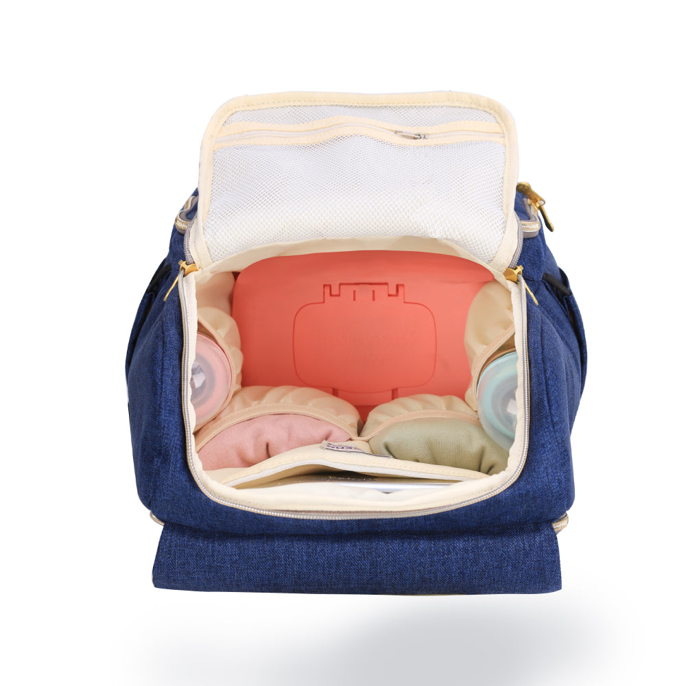 π UrbanTote Canvas Diaper Backpack πΌ β Durable & Stylish Baby Bag for On-the-Go Moms