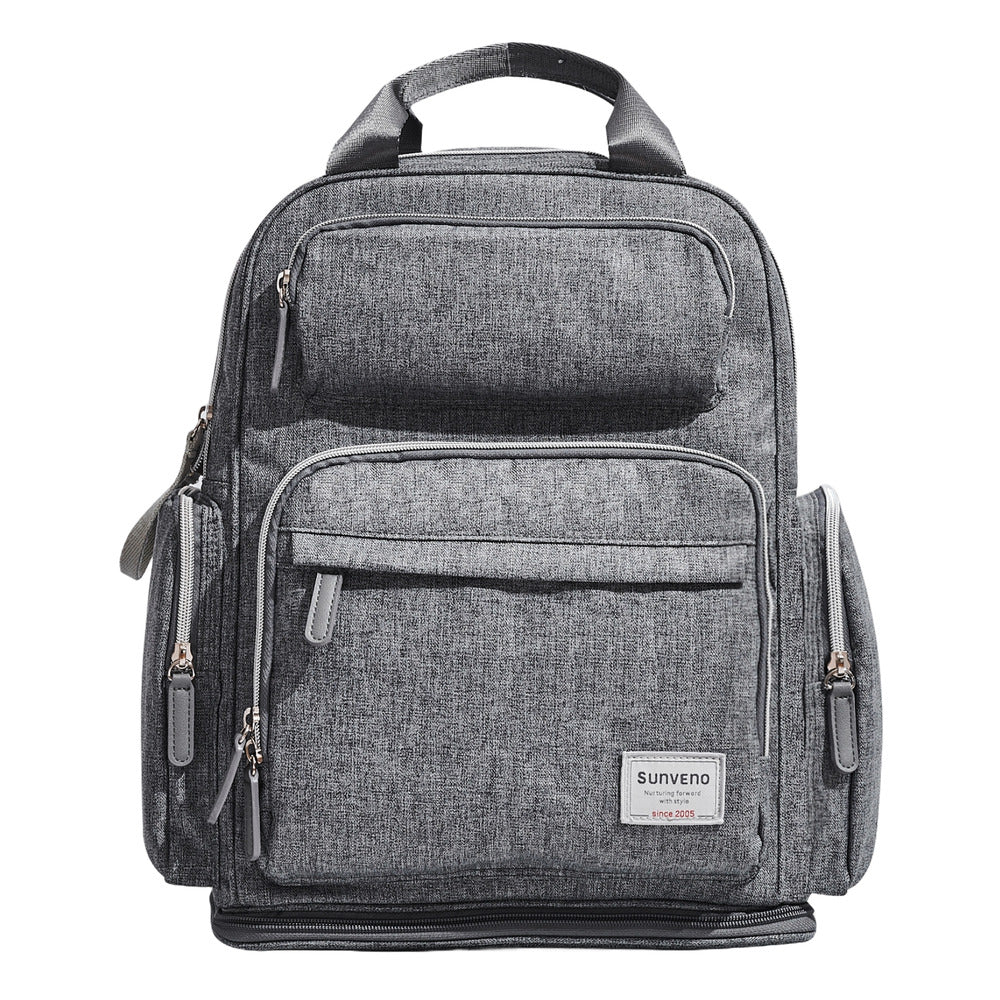 🎒 FlexiNest™ Expandable Diaper Backpack 🍼 – Smart Storage, Stylish Design & Built for On-the-Go Parenting