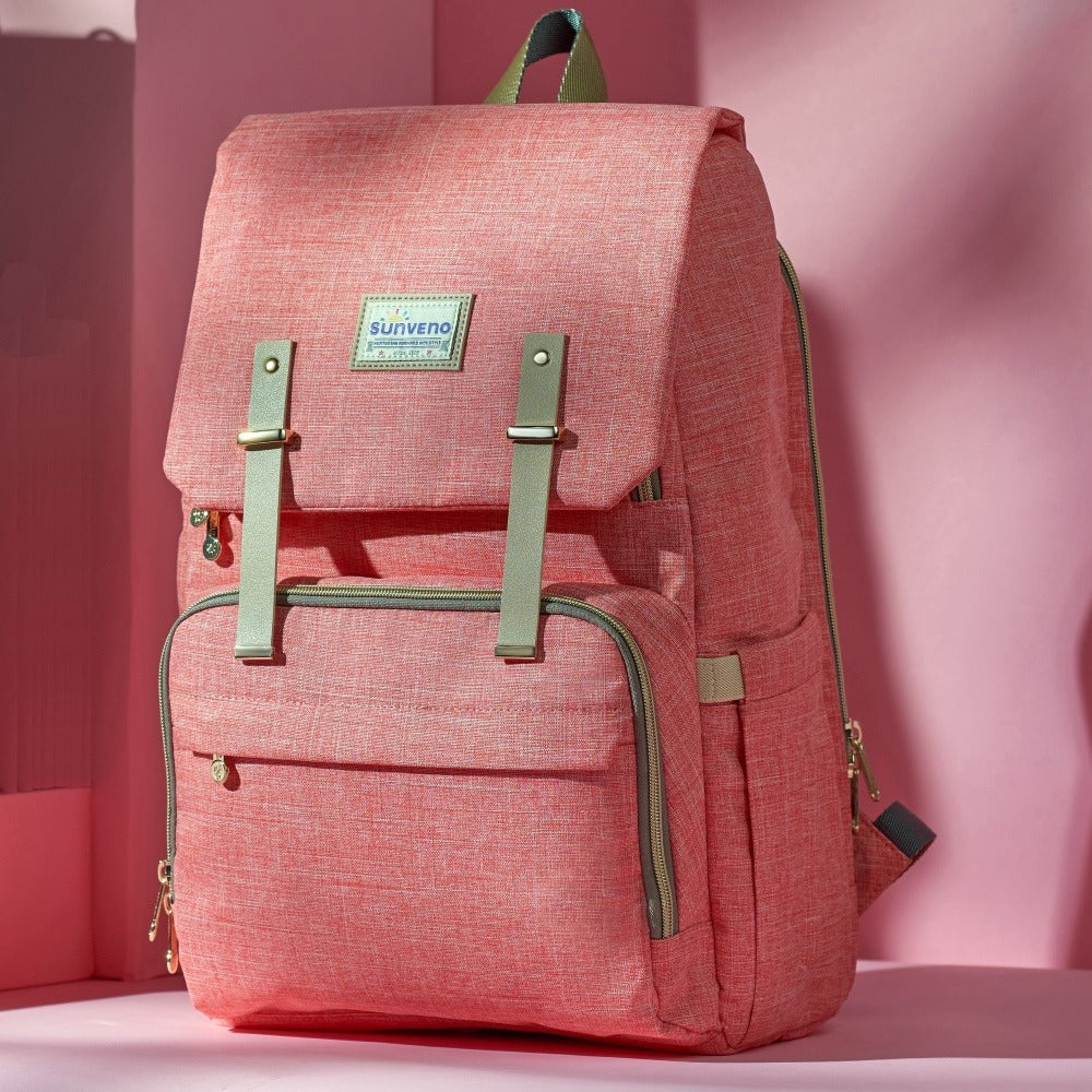 π UrbanTote Canvas Diaper Backpack πΌ β Durable & Stylish Baby Bag for On-the-Go Moms