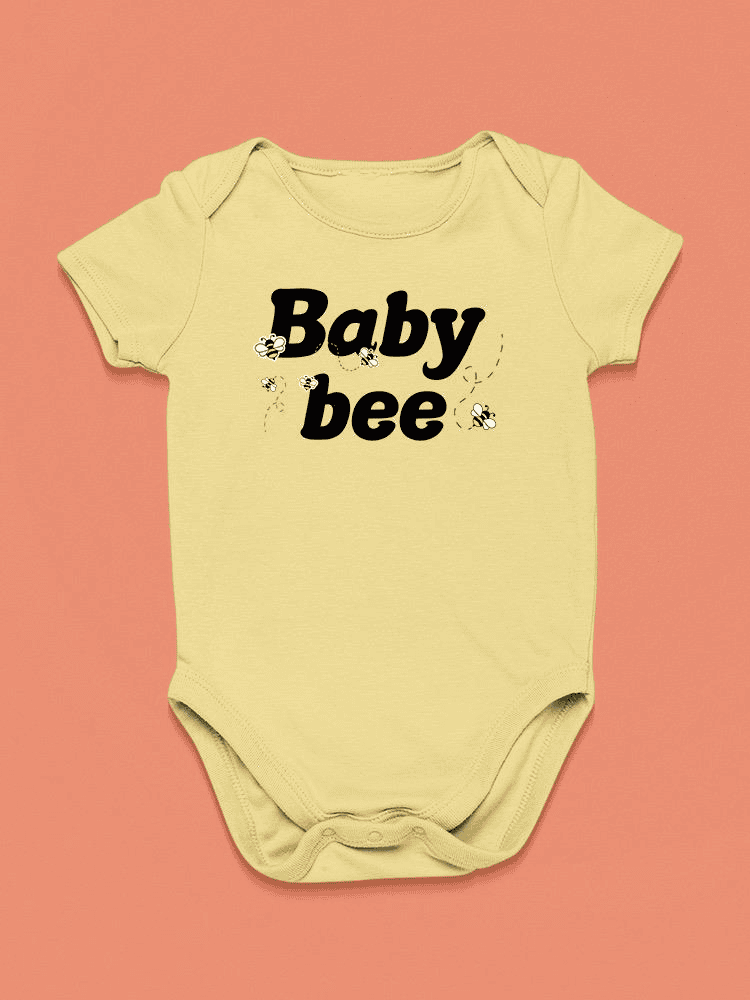 Baby Bee Bodysuit Baby's -SmartPrintsInk Designs - The Little Big Store