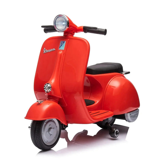 🛵 VespaVolt™ 12V Kids Electric Ride-On Scooter