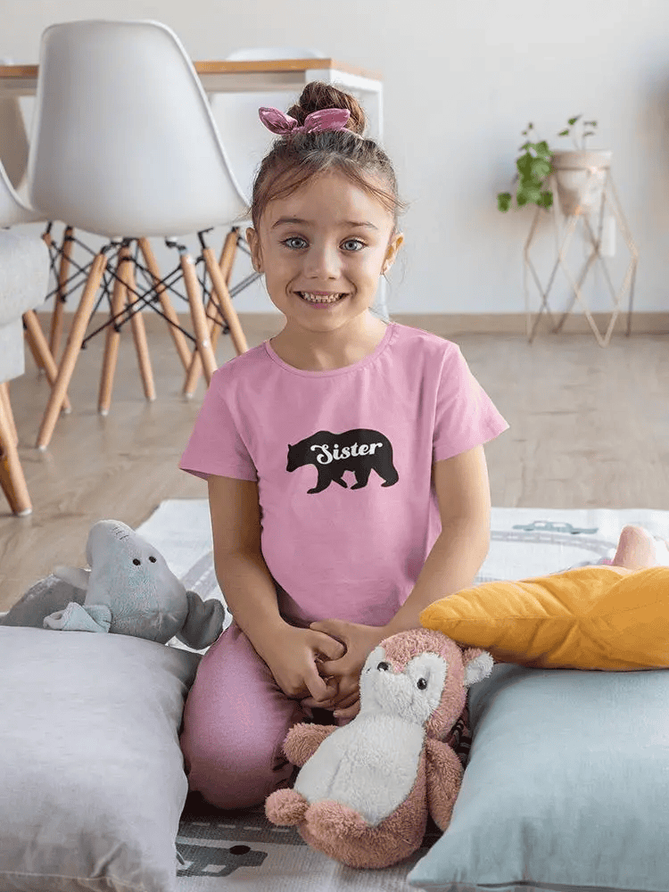 Beary Best Sister™ Toddler T-Shirt 🐻 - The Little Big Store