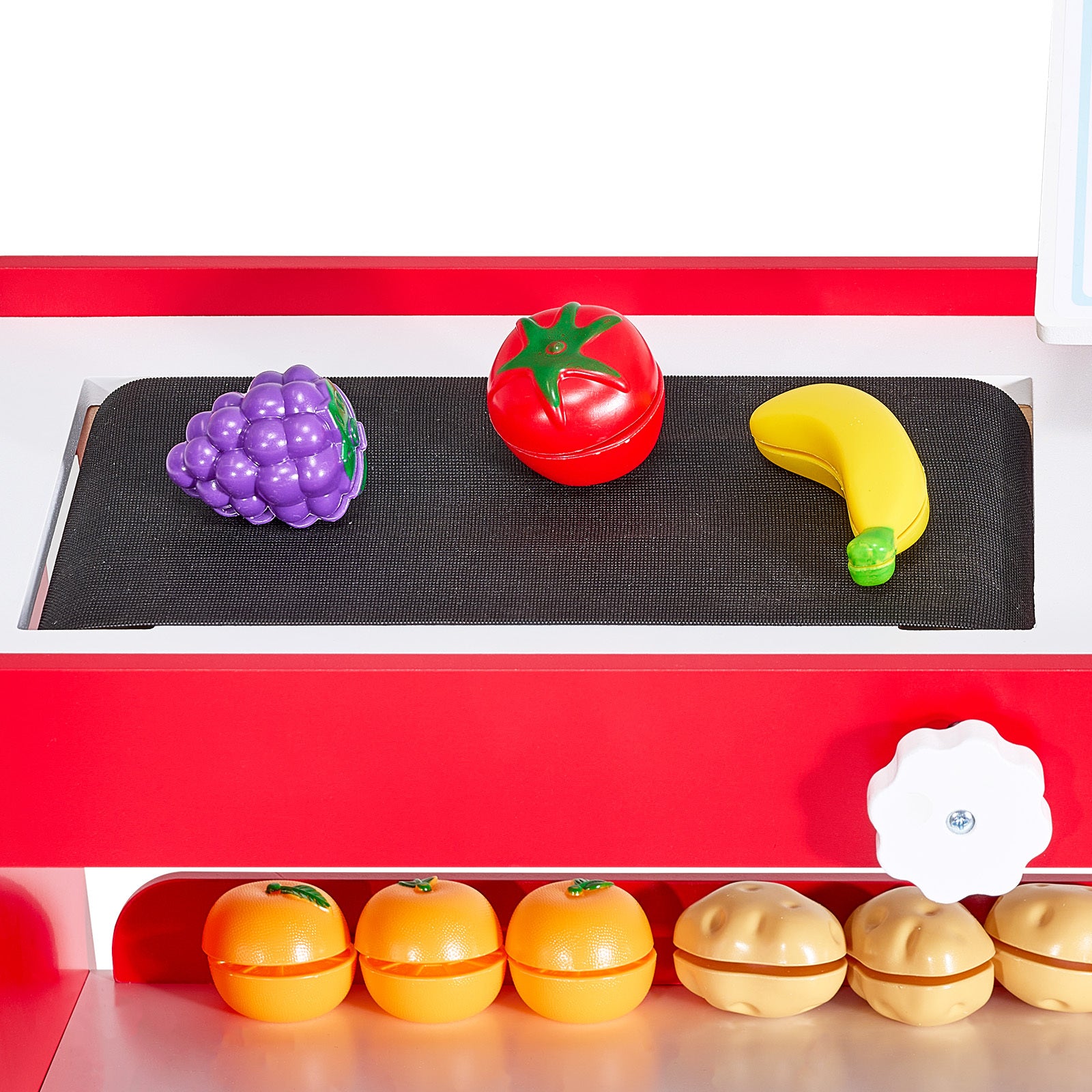 Kids Grocery Store Playset Supermarket Play Toy Set with Cash Register