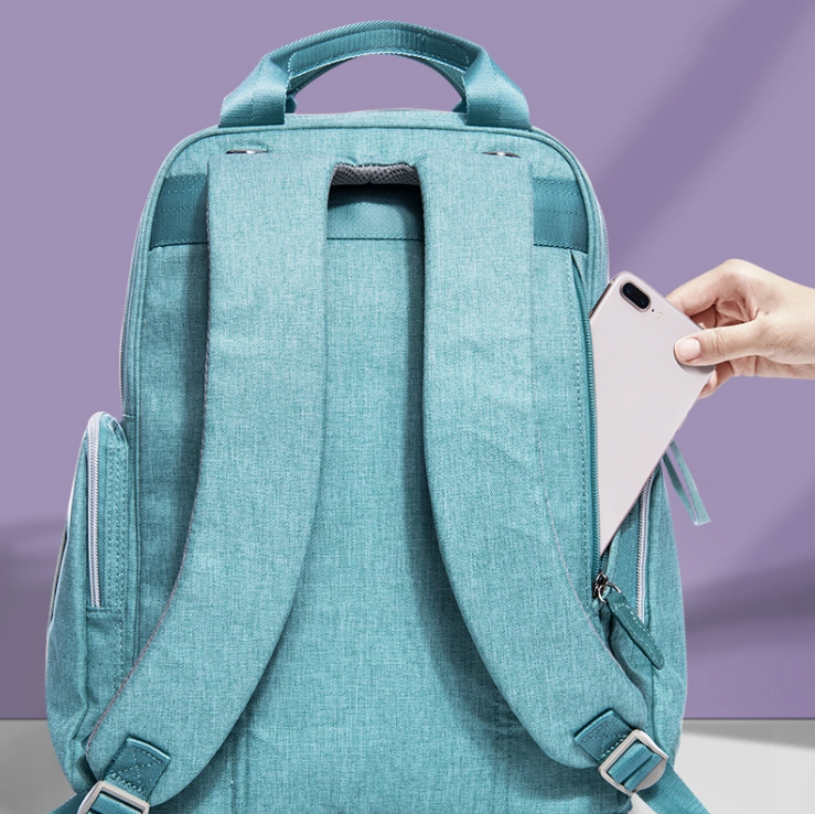 🎒 FlexiNest™ Expandable Diaper Backpack 🍼 – Smart Storage, Stylish Design & Built for On-the-Go Parenting