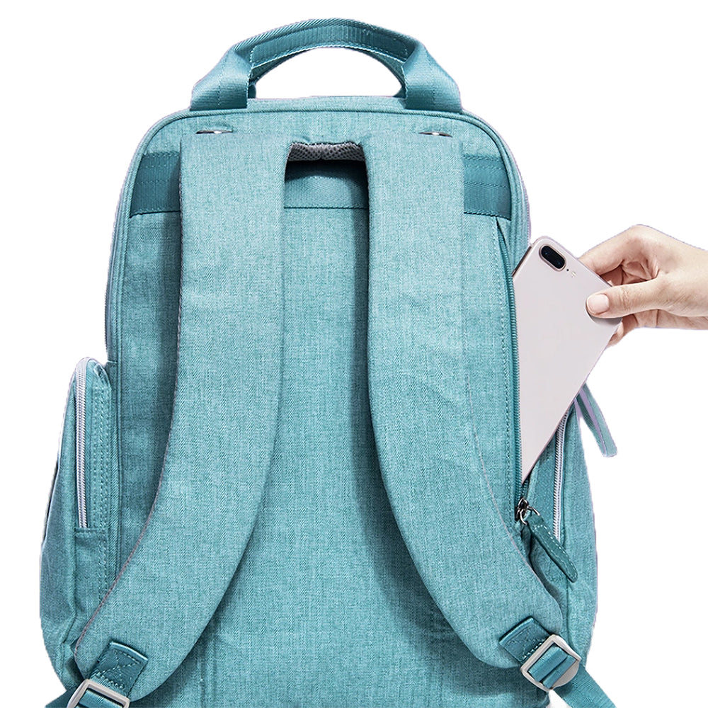 🎒 FlexiNest™ Expandable Diaper Backpack 🍼 – Smart Storage, Stylish Design & Built for On-the-Go Parenting