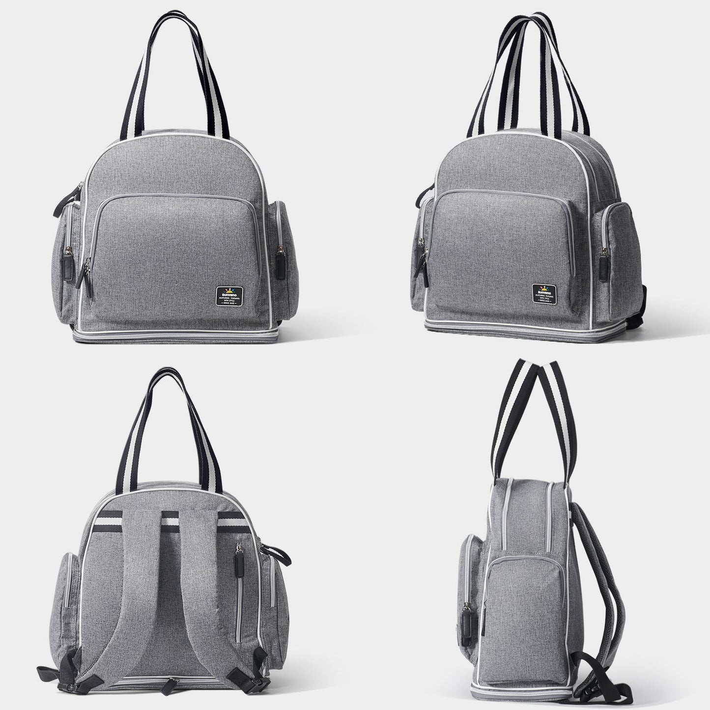 🧳 ExpandEase™ Large Capacity Diaper Bag 🍼 – Smart, Spacious & Travel-Ready for Modern Moms & Dads