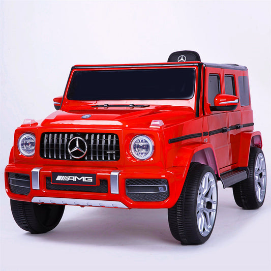 licensed Mercedes-Benz G63 Kids Ride On Car,kids Electric Car with Remote Control 12V licensed children car Motorized Vehicles for Girls,Boys,gift , Music, Horn, Spring Suspension, Safety Lock - The Little Big Store