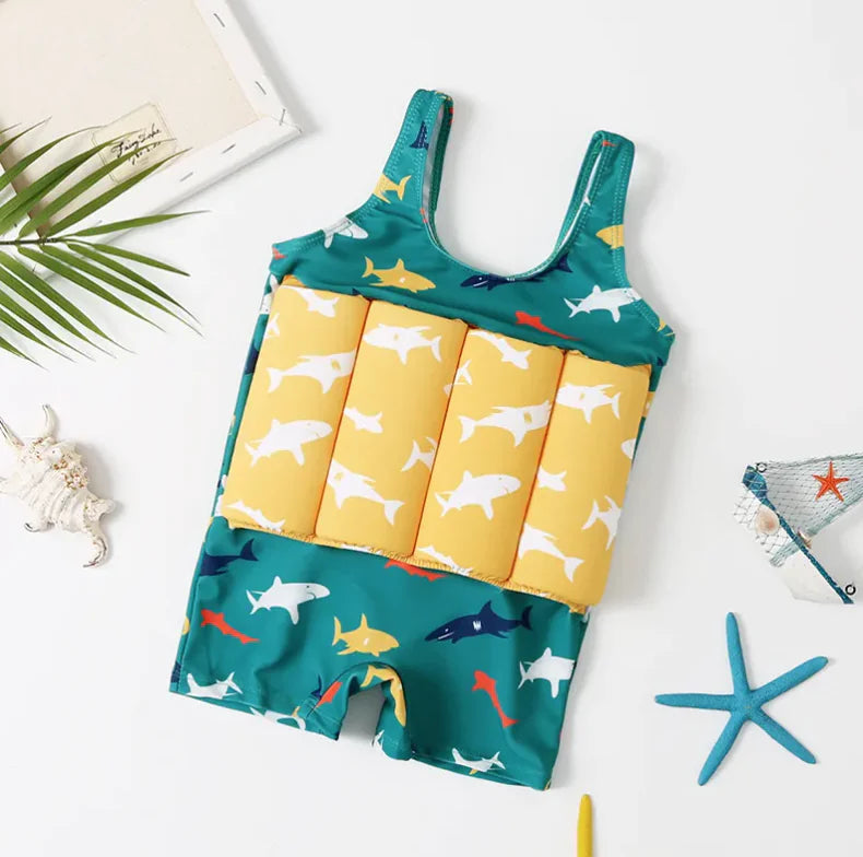 Kids' One-Piece Buoyancy Swimsuit - The Little Big Store