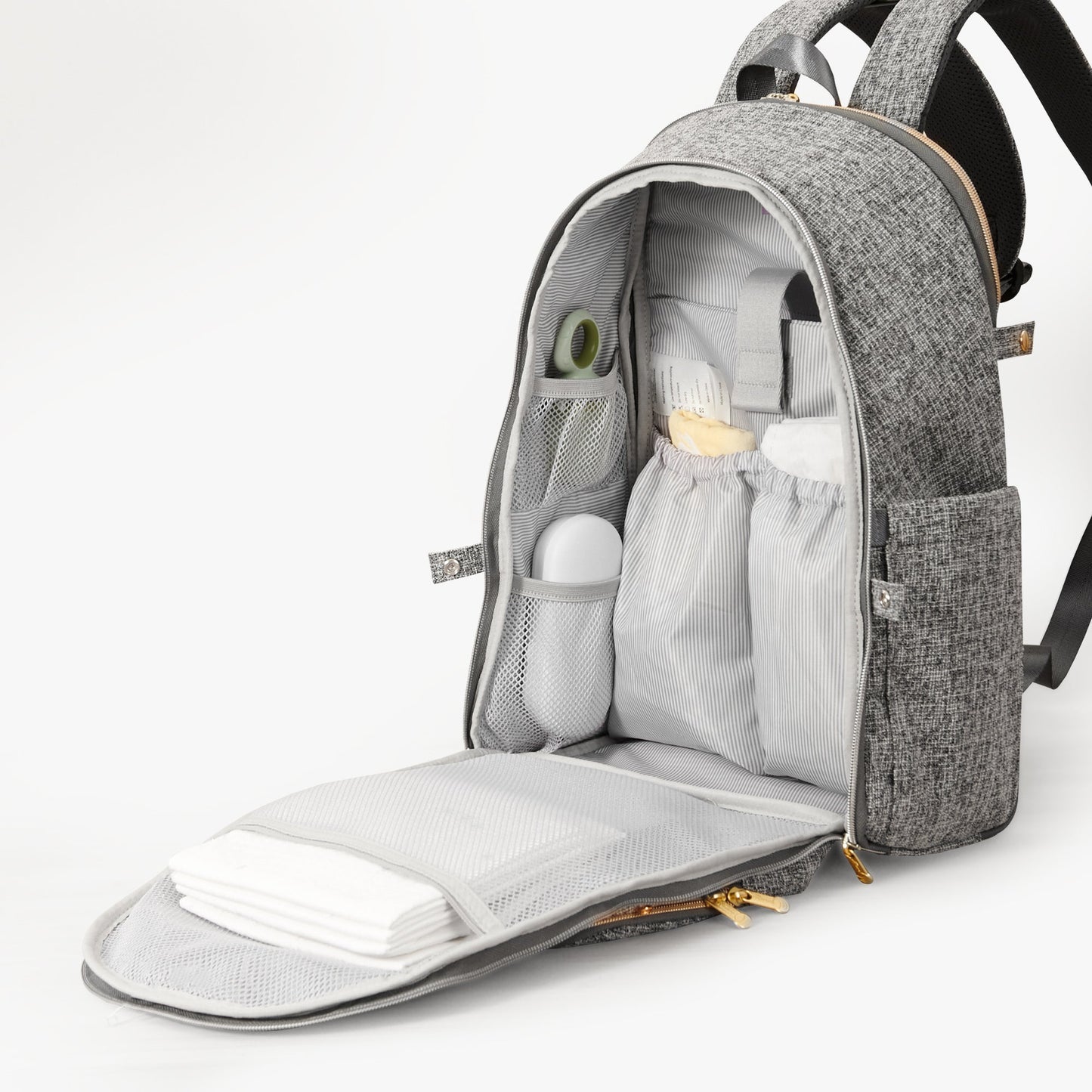 π TweedTote Convertible Diaper Backpack π β Chic 2-in-1 Baby Bag for Stylish Moms on the Go