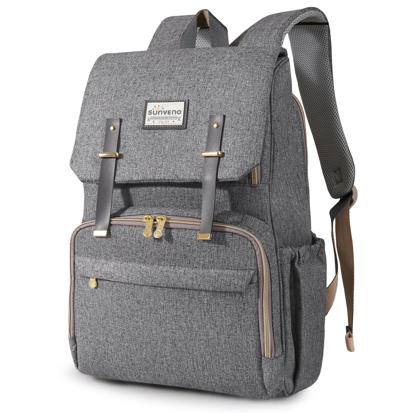 π UrbanTote Canvas Diaper Backpack πΌ β Durable & Stylish Baby Bag for On-the-Go Moms