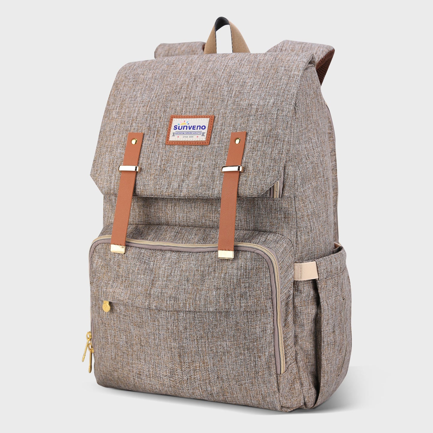 π UrbanTote Canvas Diaper Backpack πΌ β Durable & Stylish Baby Bag for On-the-Go Moms