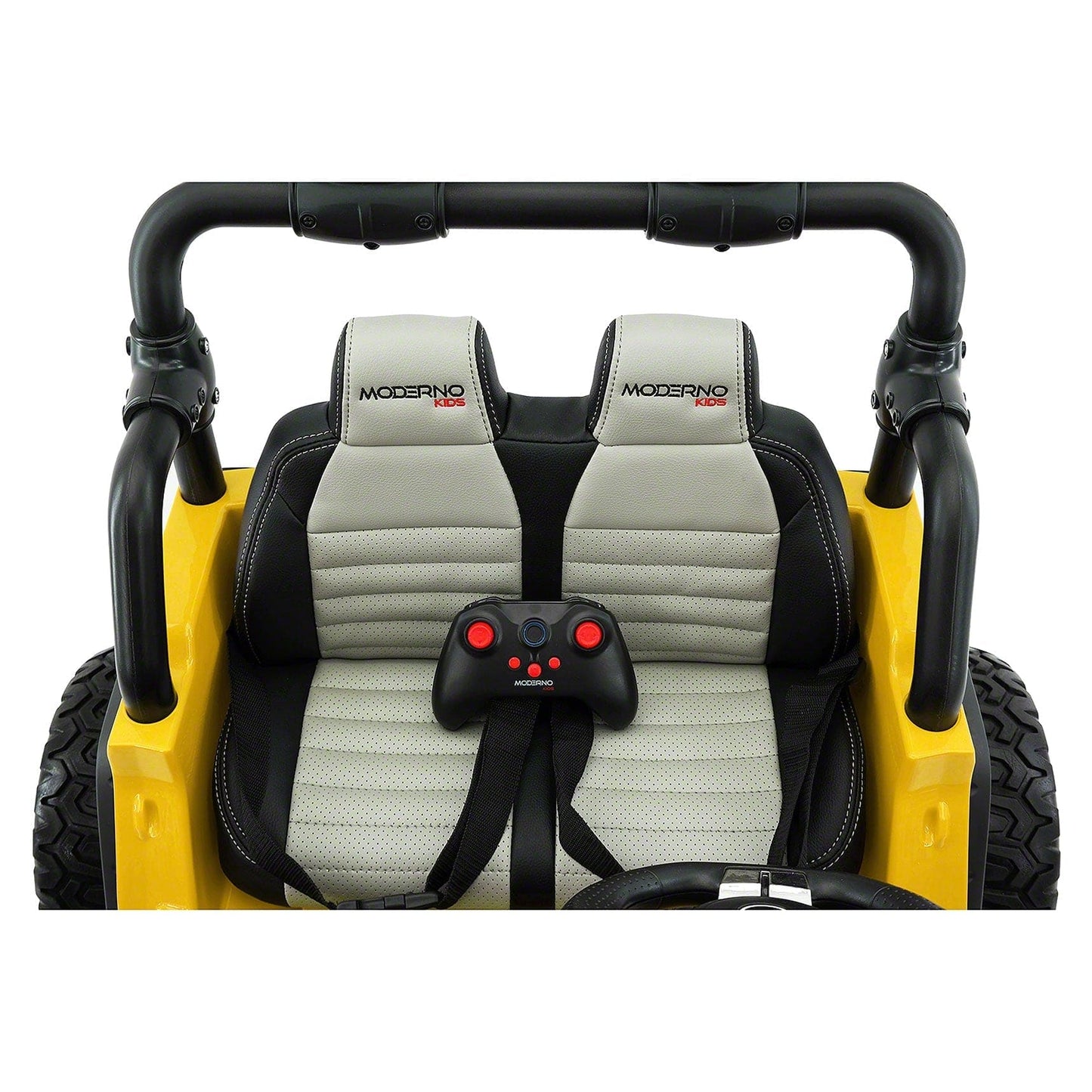Trail Explorer 24V Kids Ride-On Car Truck with R/C Parental Remote | Yellow - The Little Big Store