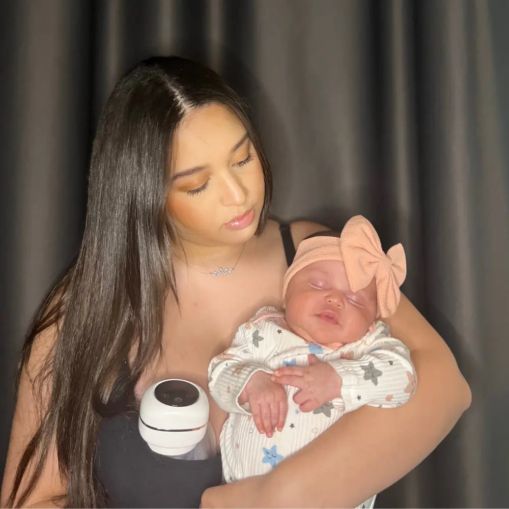 GlowFlow™: Wearable Breast Pump for Modern Moms - The Little Big Store
