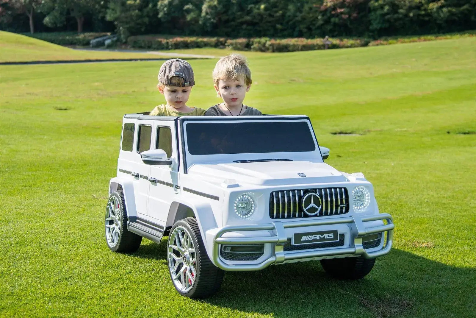 Officially Licensed Mercedes G63 AMG 24V 2-Seater Ride-On Car