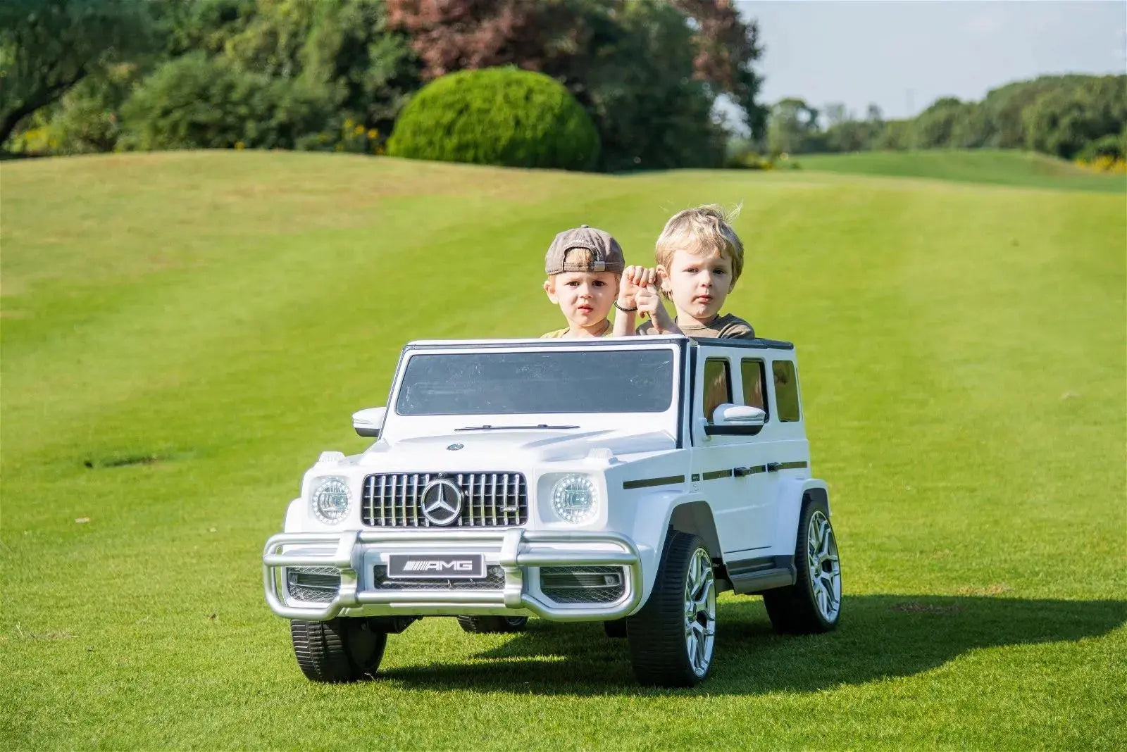 Officially Licensed Mercedes G63 AMG 24V 2-Seater Ride-On Car