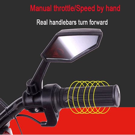 Kids Motorcycle 12V motorcycle for kids 3 4 5 6 years Boys Girls 12v7ah kids motorcycle ride on toy with Training Wheels/manual throttle/ drive by hand /Lighting wheels