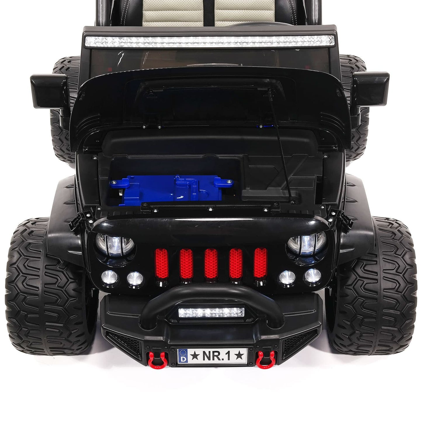 Trail Explorer 24V Kids Ride-On Car Truck with R/C Parental Remote | Green - The Little Big Store