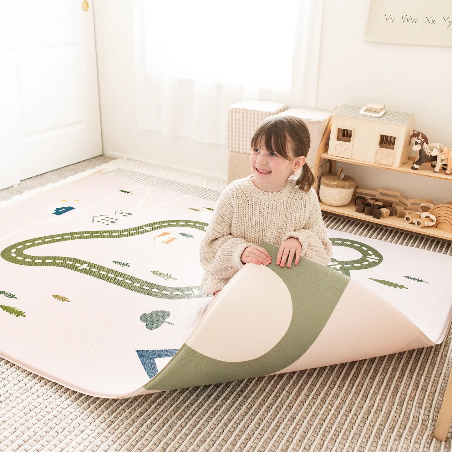 Tiny Land® Baby Playmat Forest Track Wonder - The Little Big Store