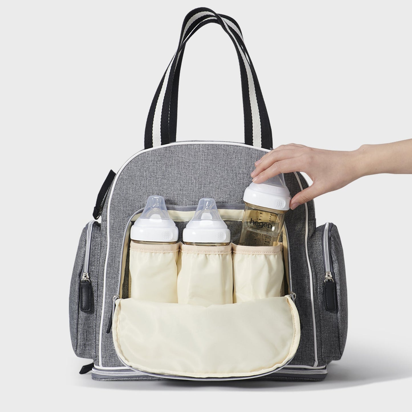 🧳 ExpandEase™ Large Capacity Diaper Bag 🍼 – Smart, Spacious & Travel-Ready for Modern Moms & Dads