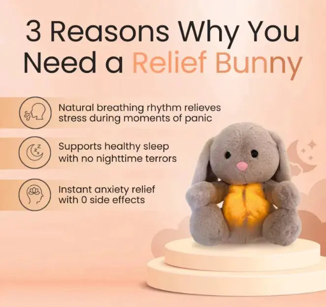 Rabbit Sensory Plush Toy - The Little Big Store
