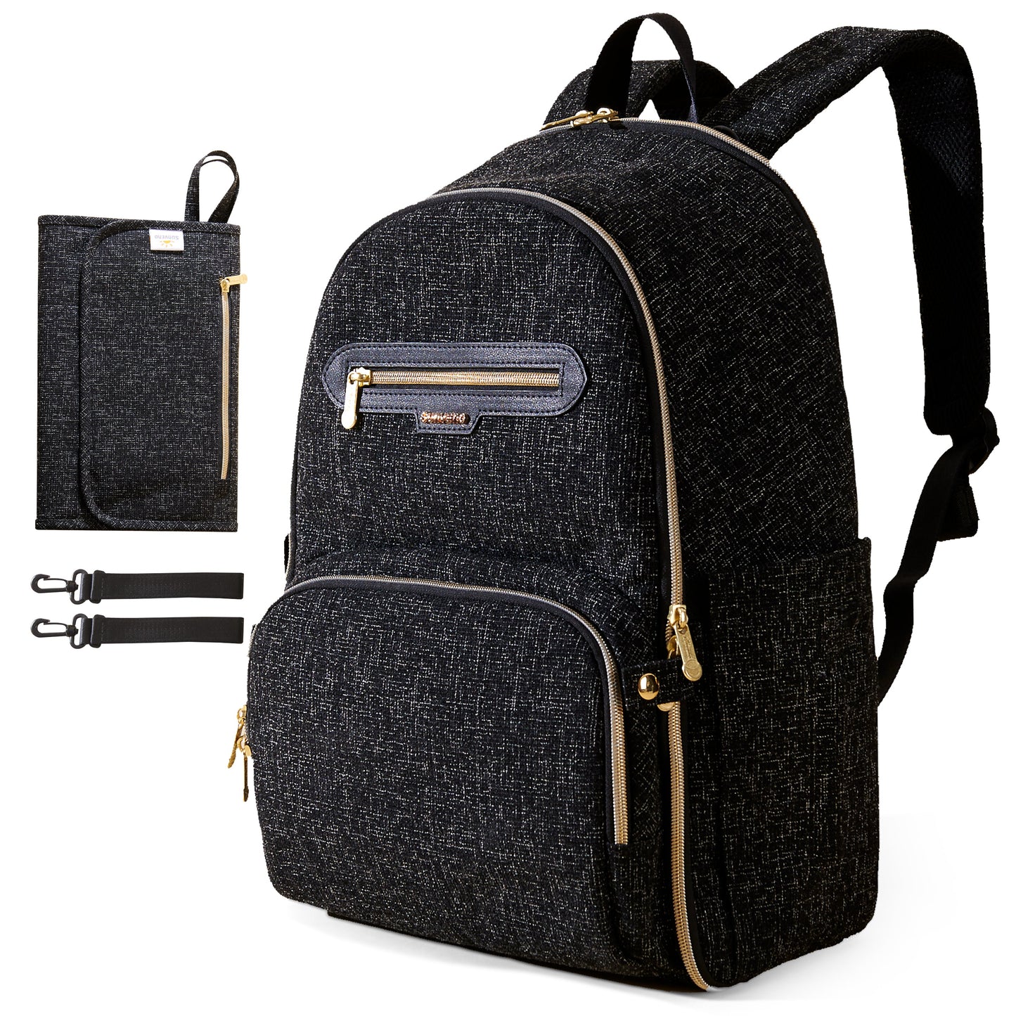 π TweedTote Convertible Diaper Backpack π β Chic 2-in-1 Baby Bag for Stylish Moms on the Go