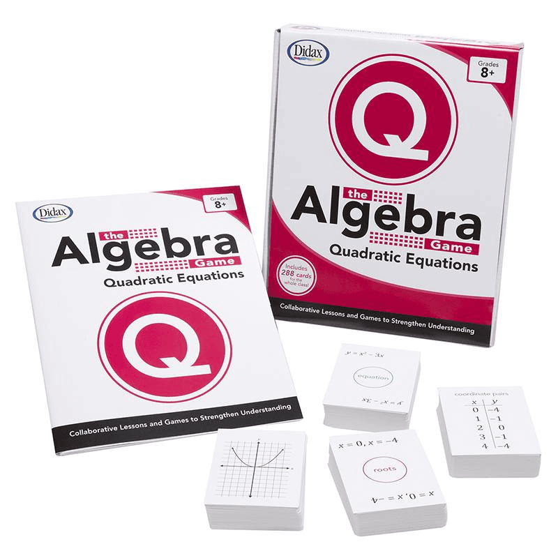 The Algebra Game: Quadratic Equations Basic - The Little Big Store