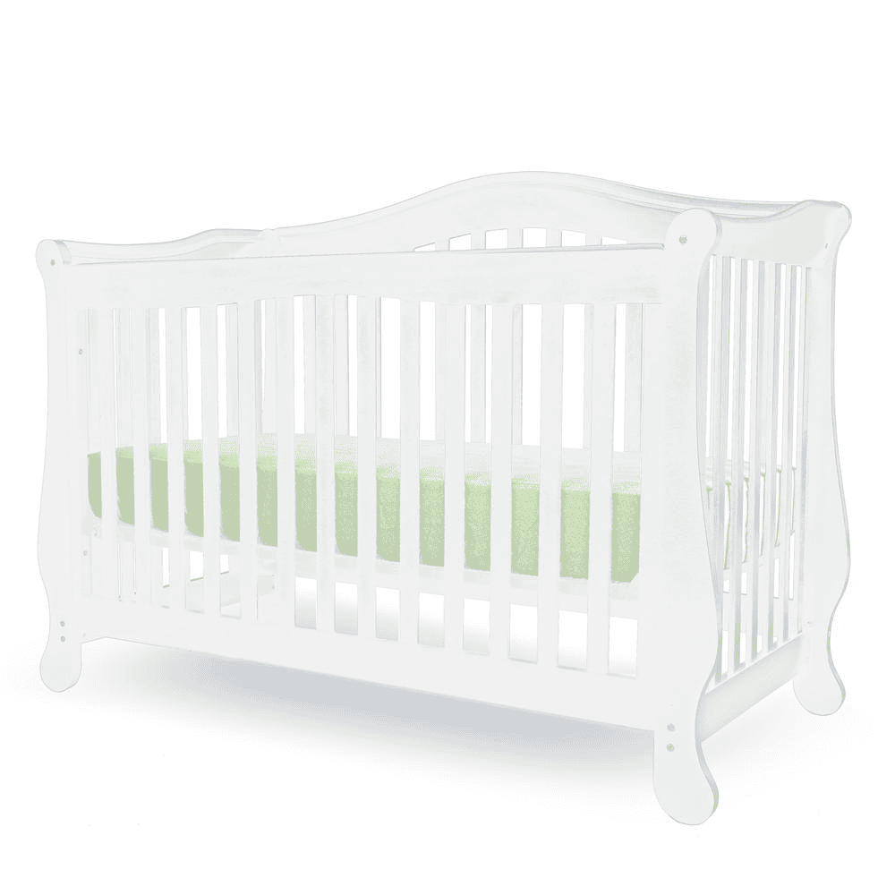 The Brentwood 4 in 1 Convertible Full Sized Wood Crib, White - The Little Big Store