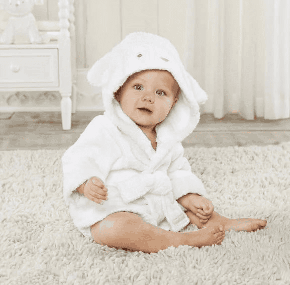 Bathrobe baby animal shape multivariant