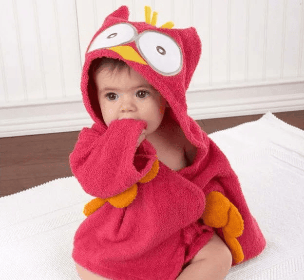 Bathrobe baby animal shape multivariant