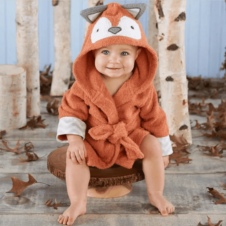Bathrobe baby animal shape multivariant - The Little Big Store
