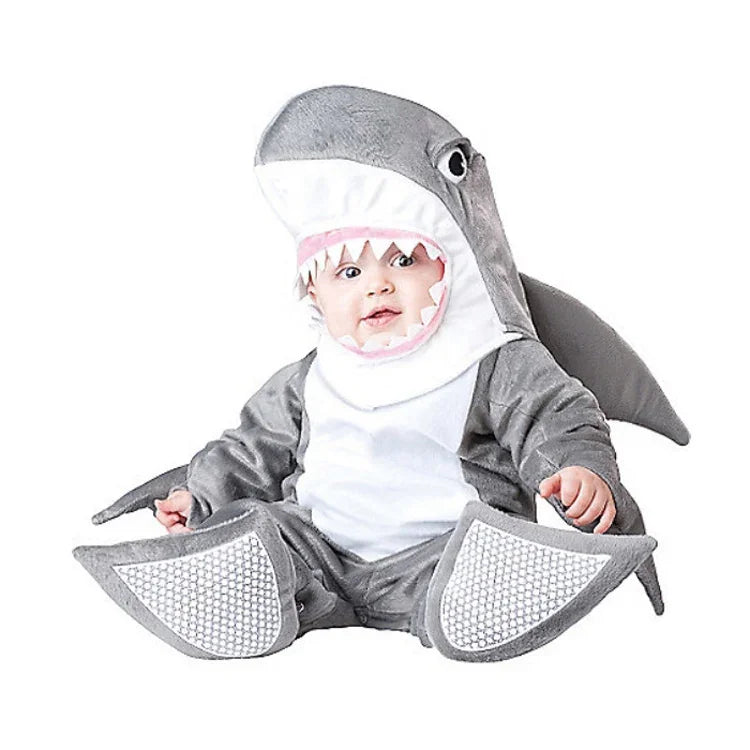 Baby Shark Costume with Headpiece, Tail & Paws