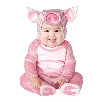Baby Peacock Character Costume with Headpiece, Tail & Paws