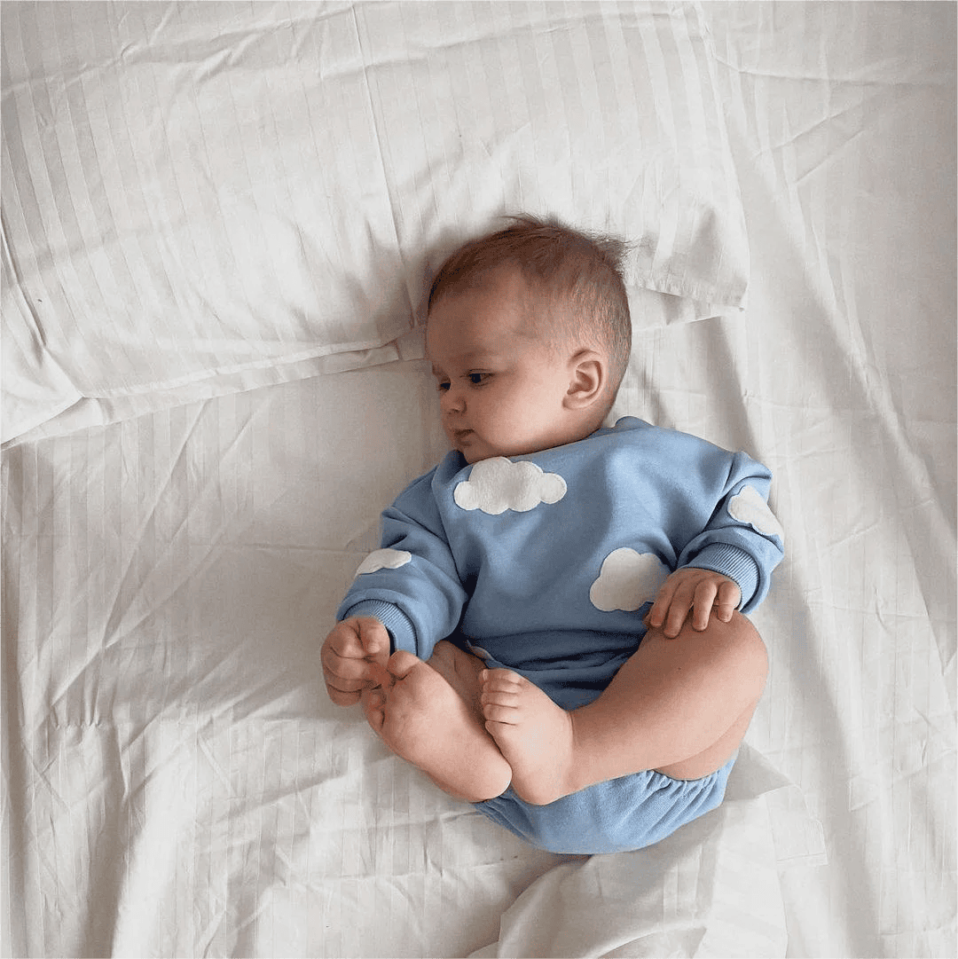 SnuggleFit Multivariant Romper Sweatshirt - The Little Big Store