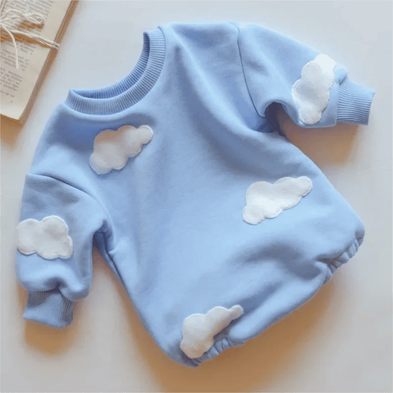 SnuggleFit Multivariant Romper Sweatshirt - The Little Big Store