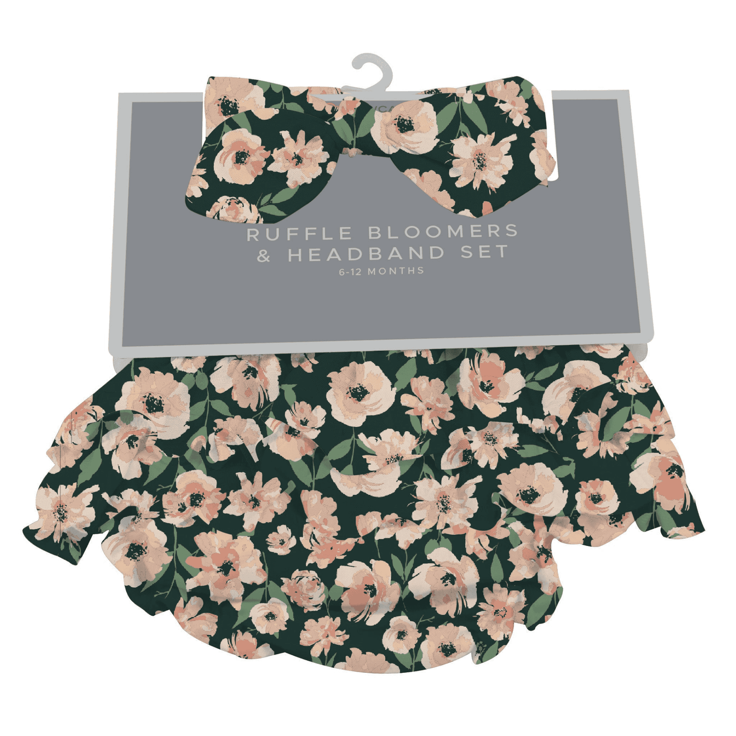 Canyon Sunset Flowers Ruffle Bloomers and Headband Set - The Little Big Store