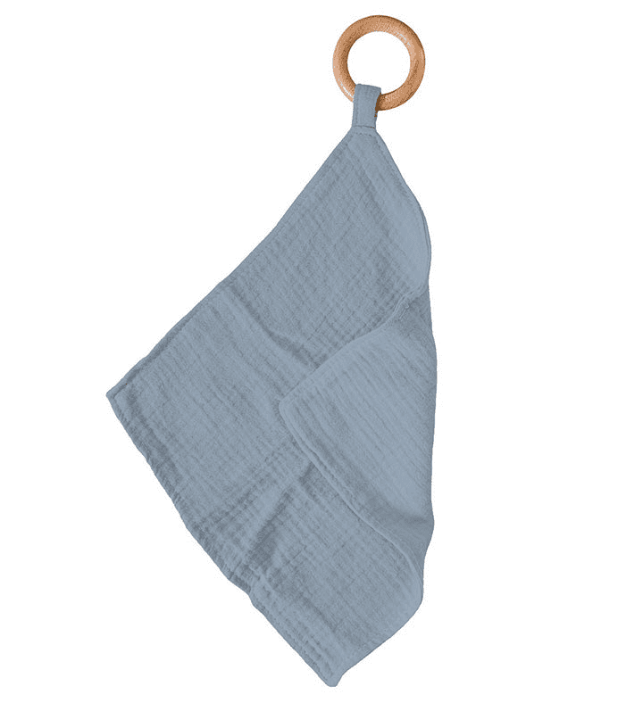 Blue Fog Cotton Newcastle Teether - The Little Big Store
