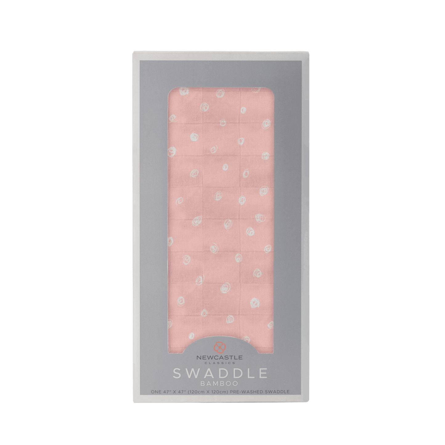 Pink Pearl Polka Dot Bamboo Swaddle - The Little Big Store