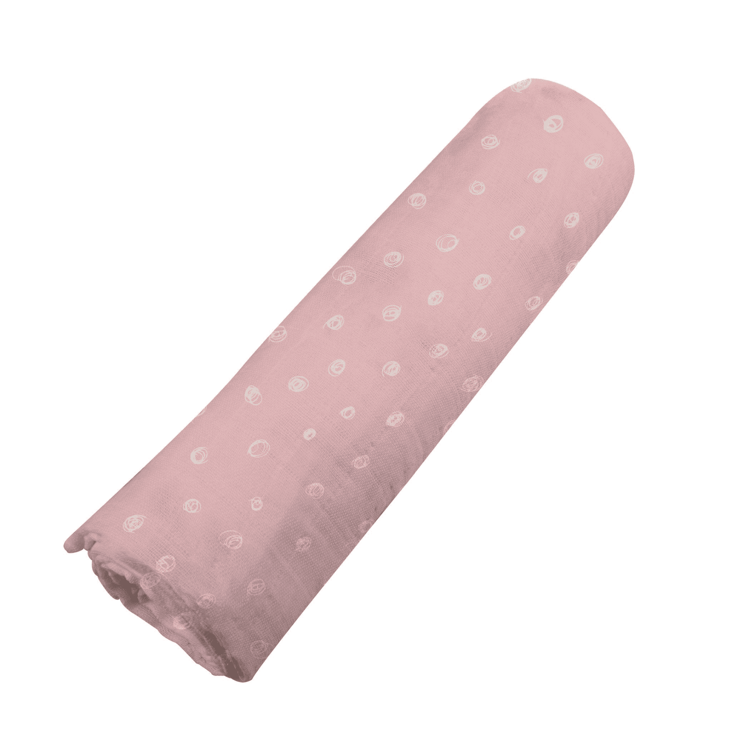 Pink Pearl Polka Dot Bamboo Swaddle - The Little Big Store