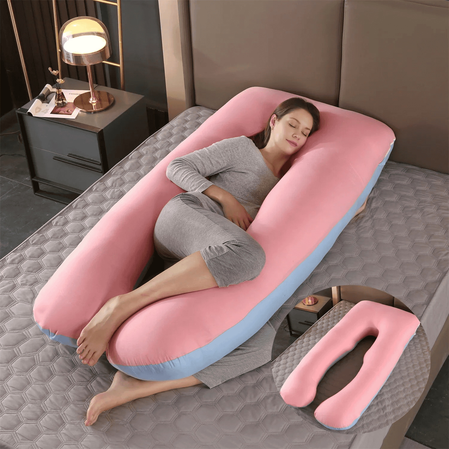 U-shaped multifunctional maternity pillow Multivariant - The Little Big Store