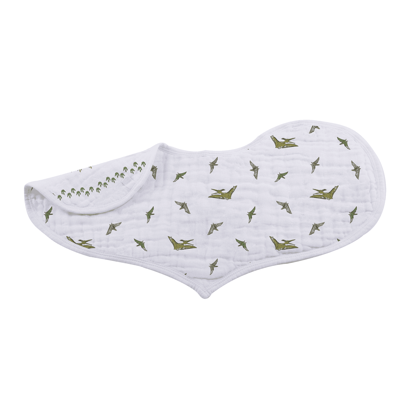 Dino Days Cotton Burp Cloth Bib 2PK - The Little Big Store