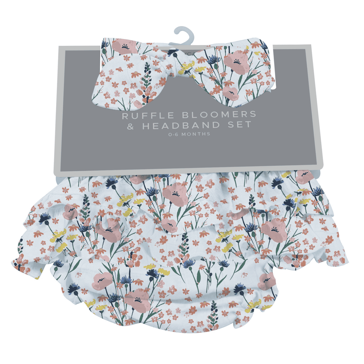 Wildflowers Ruffle Bloomers and Headband Set - The Little Big Store
